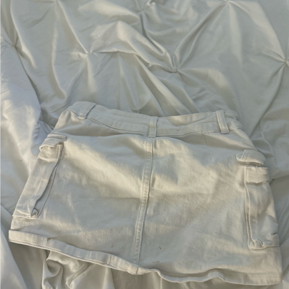 Amazon Women's Cream Mini Skirt